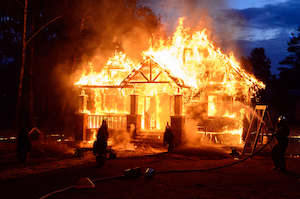 Burning House Los Angeles Arson Defense Attorney